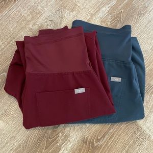 Figs maternity jogger scrubs